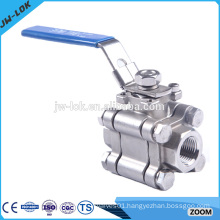 3-way compression full port ball valve